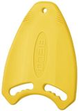BECO Kickboard Pro – zwemplankje - geel - 44x32x2,2 cm