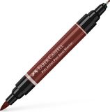 Faber-Castell Pitt Artist Pen Duo Marker - 192 India Rood