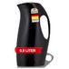 Helios Ciento Vacuümkruik Zwart 0,9 liter