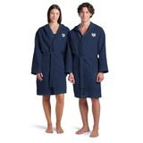 ARENA Sport badjas 'Compact Microfiber' donkerblauw / wit