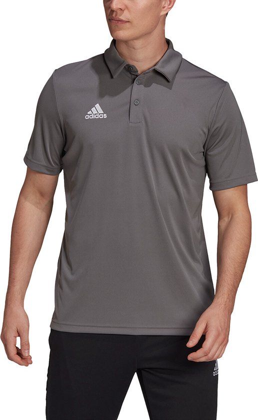 adidas Entrada 22 Polo - Men - Grey - Size S
