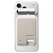 Spigen Classic LS MagFit MagSafe kaarthouder voor 3 Kaarten Compatibel met iPhone 17/16/15, andere MagSafe-modellen en Google Pixel 10-serie met PixelSnap - Steen