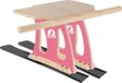 SkiBock RACE: Bouwpakket voor een ski-slede voor 2 personen. Sled, ski's, sneeuw, rodelbaan, winter, knutselset. Couleur: rose
