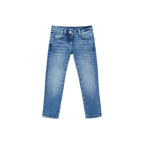 s.Oliver KATHY Slim Fit Jeans - Blauw