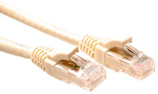 ACT IK5407 Netwerkkabel - 7 m - Beige