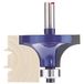Draper 75343 Wolfraam ronde bovenfrees met krabpunt, 38 x 14 mm