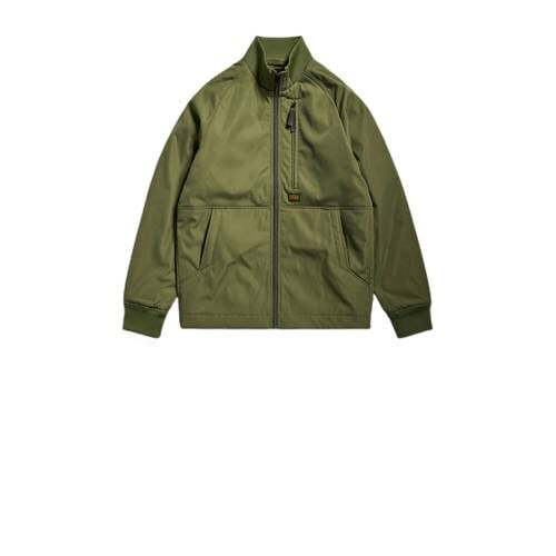 G-Star RAW G-Star RAW zomerjack Track met logo shadow olive