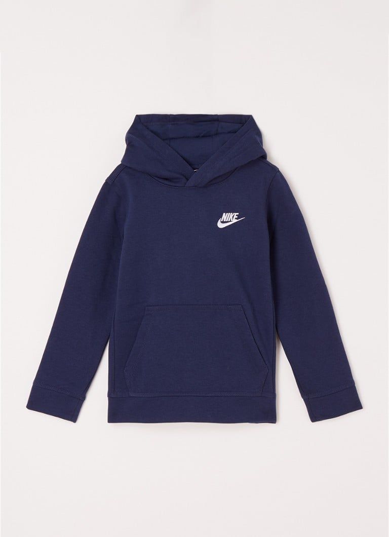 Nike Club Fleece hoodie met logoborduring