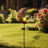 Éclairage extérieur à énergie solaire avec design de pieuvre - 99 cm - adapté pour jardin et allée