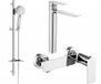 Mexen Zero DQ40 douche-set, chroom