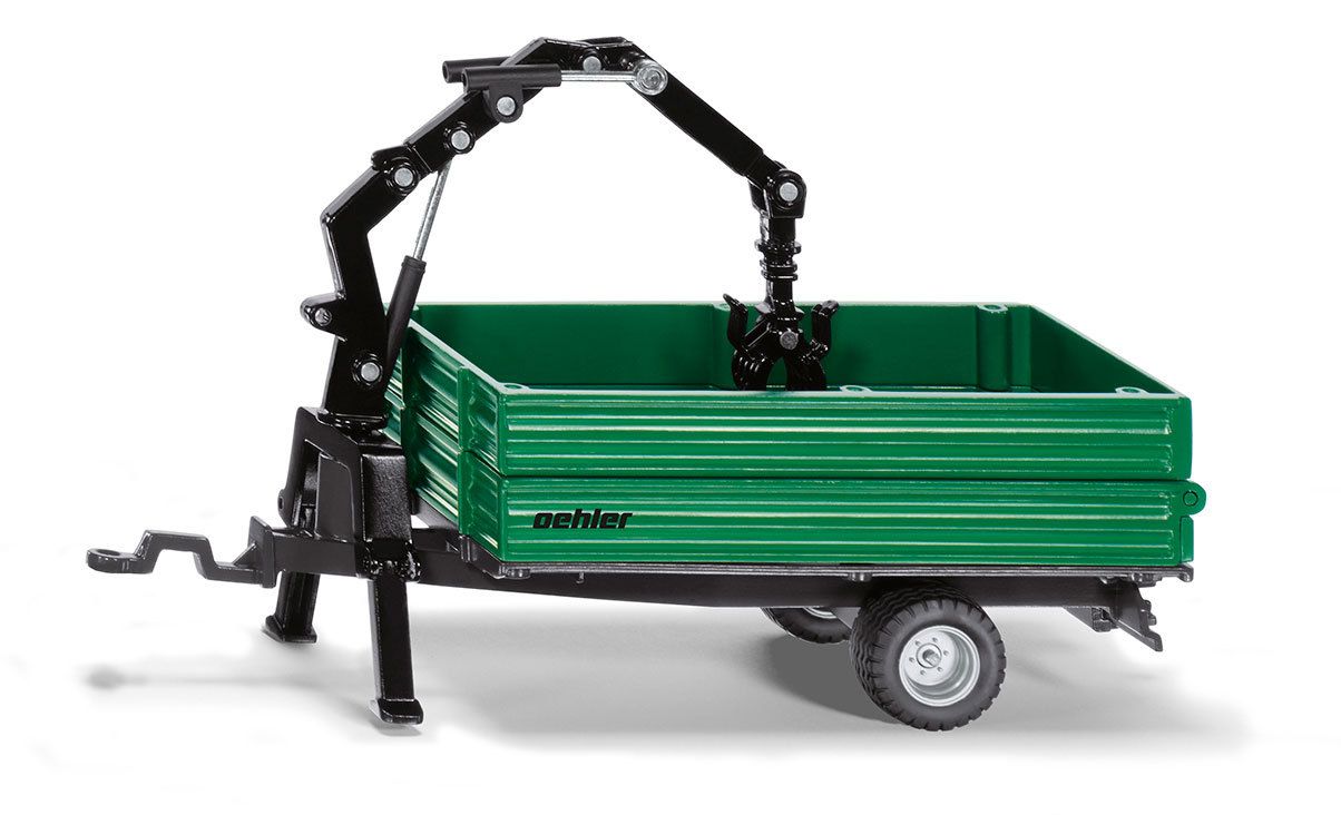 SIKU 10289600000 Oehler Kombiwagen met Kraan - Groen - 3+ jaar