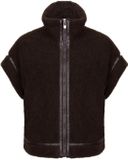 Zoso Gilet Annelot 264 Espresso Dames Maat - 3XL