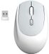 MOBILITY LAB POP GUM Souris sans fil, Bluetooth + récepteur USB 2,4 GHz, clics silencieux, 800/1200/1600 DPI, noir