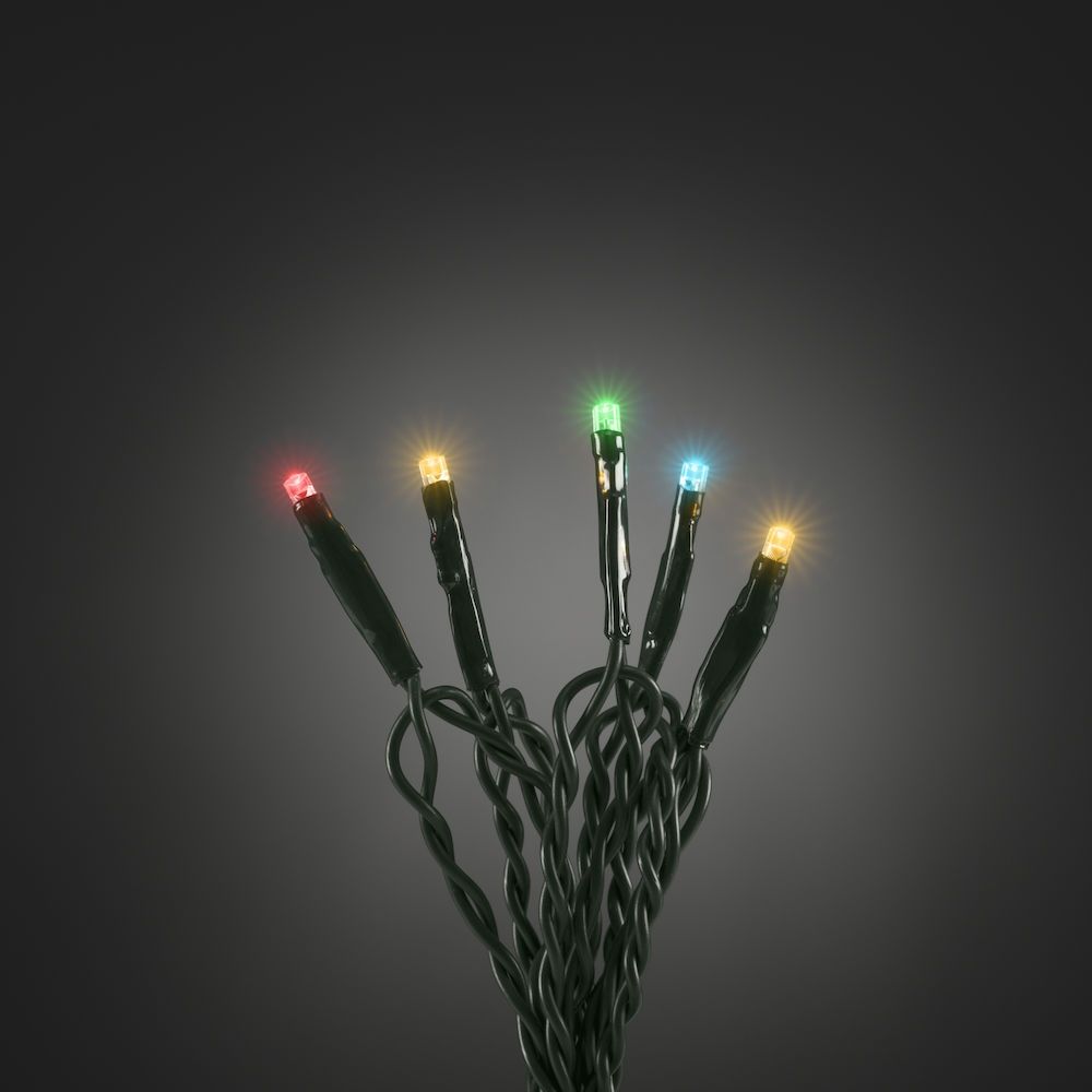 Konstsmide 6353-520 Micro-lichtketting - 50 LED RGB - 3m - Groen