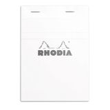 Rhodia N°13 schrijfblok & schrift A6 80 vel Wit