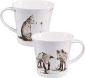 Goebel - Peter Schnellhardt Koffie / Thee Mok Eerste ontdekkingsreis Beker - porselein - 350ml