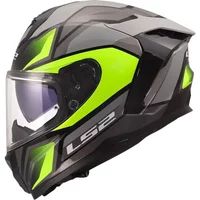 LS2 FF817 Challenger II Viper Helm - Integraalhelm - XXXL - Grijs/geel