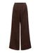 VILA VICOURDIE HW PANTS Dames Leggings Coffee Bean Polyester/Polyamide/Elastaan