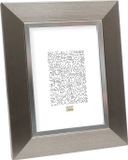 Deknudt Frames Fotolijst S41ND1 - Zilver met Zilverbies - 20x28 cm