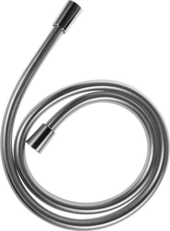 Wiesbaden Luxe Doucheslang - Kunststof - 125 cm - Zilver