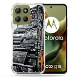 Cokitec Versterkte hoes voor Motorola G15 American Travel USA New York Taxi