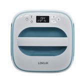 LOKLiK SG-RYJ-0141-EU-L-B2B warmtepers 1200 W Blauw, Wit 255 x 255 mm