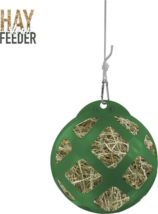 Hofman Hay Slowfeeder Green diam. 40 cm Kunststof