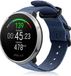 Strap-it Nylon gesp smartwatch bandje - blauw