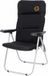 O'Camp Chaise pliante - Chaise de camping - Pliable - Confortable - Noir