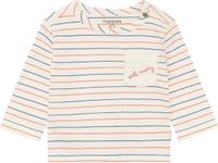 Noppies Shirt donkerblauw / oranje / wit