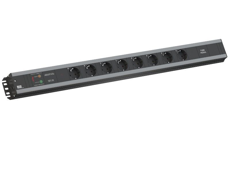 Bachmann 300.050 Stekkerdoos Zwart 2m
