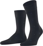 FALKE Dot gedessineerd katoen sokken heren blauw - maat 47-50