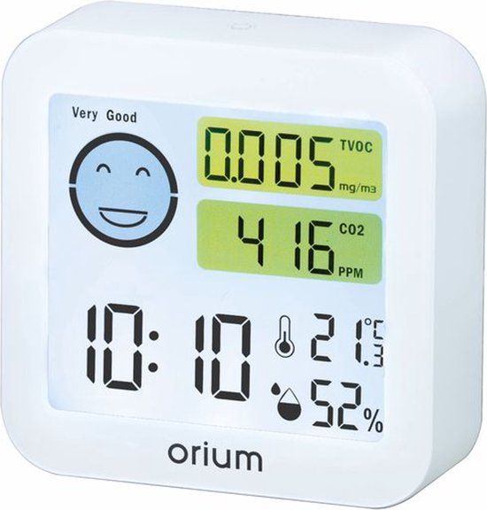 ORIUM CO2 MONITOR QUAELIS 20 Lucht Kwaliteit Meter