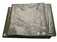 Home It® dubbele laag afdekzeil 2,0 × 3,0 m – 180 g/m² – waterdicht en uv-bestendig dekzeil van polyethyleen – duurzame bescherming voor bouw, tuin, voertuigen en opslag