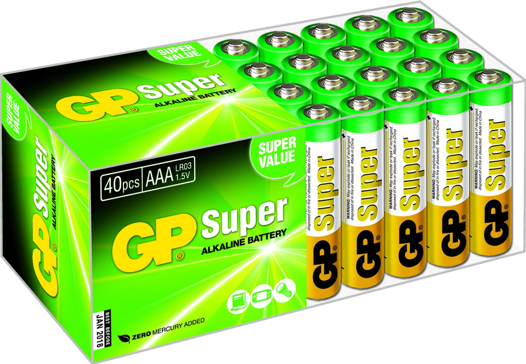 GP Batteries AAA
