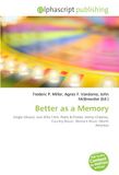 Better OmniScriptum Better as a Memory Paperback