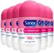 Sanex Deoroller Derma Care+ Menopause 6 x 53 ml