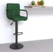 Maison Exclusive - Tabouret de bar, vert foncé, velours