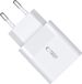Tech-Protect C30W Netwerklader PD30W/QC3.0 Wit