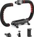 Merkloos / Sans marque Bol Camera Smartphone Stabilisator, Opvouwbare Handgreep, video-rig, compatibel met alle Camera's, Camcorders, Actiecamera