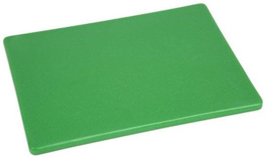 Hygiplas HACCP snijplank Polyethyleen Groen 450x300x10 mm