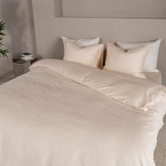 Kayori Kiso Dekbedovertrek Tencel - 240x200-220 + 2 slopen - Lits-jumeaux - Zacht, Verkoelend & Antibacterieel - Offwhite