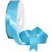 Morex Ribbon Tweezijdig satijnen lint, 22 mm x 45 m, turkoois