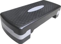 Viking Choice AP Onderdelen B.V. Aerobic step - zwart grijs - 2 standen - 67x28 cm