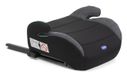 Chicco Quasar Fix i-Size, Autostoel voor Kinderen 7-12 Jaar (126-150 cm), Gewicht 23-36 kg, Groep 3, Makkelijk te Installeren met Isofix Systeem,met Gevoerde Armleuningen en Comfortabele Zitting,Zwart