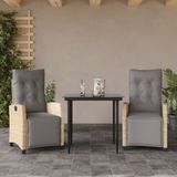 Prolenta Maison Exclusive 3-delige tuinset met kussens, inclusief polyrotan