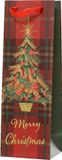 Decoris Wijnflestas Kerstboom rood