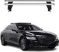 Menabo Barres de toit set voor Genesis G80, modeljaren 2017-2020, aluminium, grijs, 2-delig, draagvermogen 2 ton