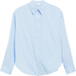 s.Oliver Chemisier bleu clair / blanc