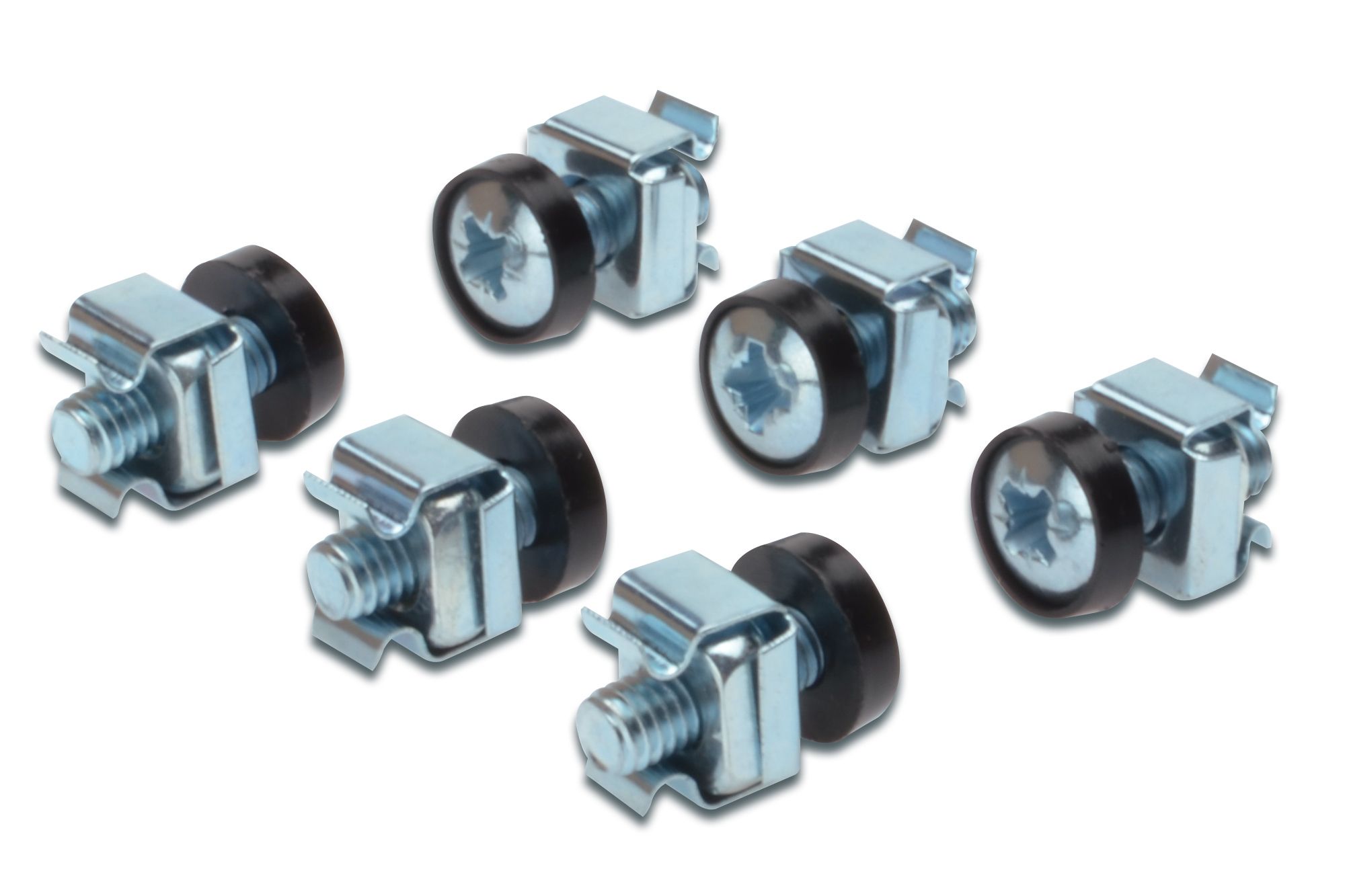Digitus DN-19 SET-S - Schroeven & bouten - zilver